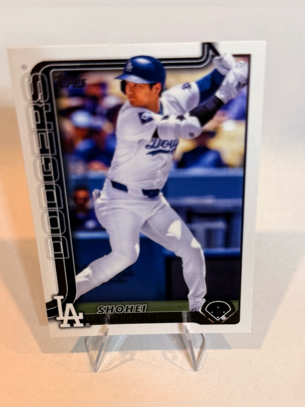 2025 Topps series-1 # 1 Shohei Ohtani Los Angeles Dodgers . Designated hitter .